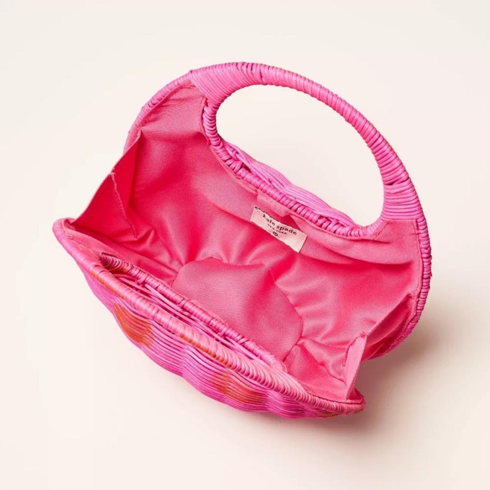 Kate Spade Pink and Orange Shoulder Bag with Unique Design - Picture 2 of 3